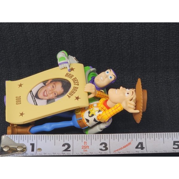 Hallmark Keepsake 2003 Our Best Buddy Buzz Lightyear And‎ Woody With Photo Frame - Picture 8 of 10